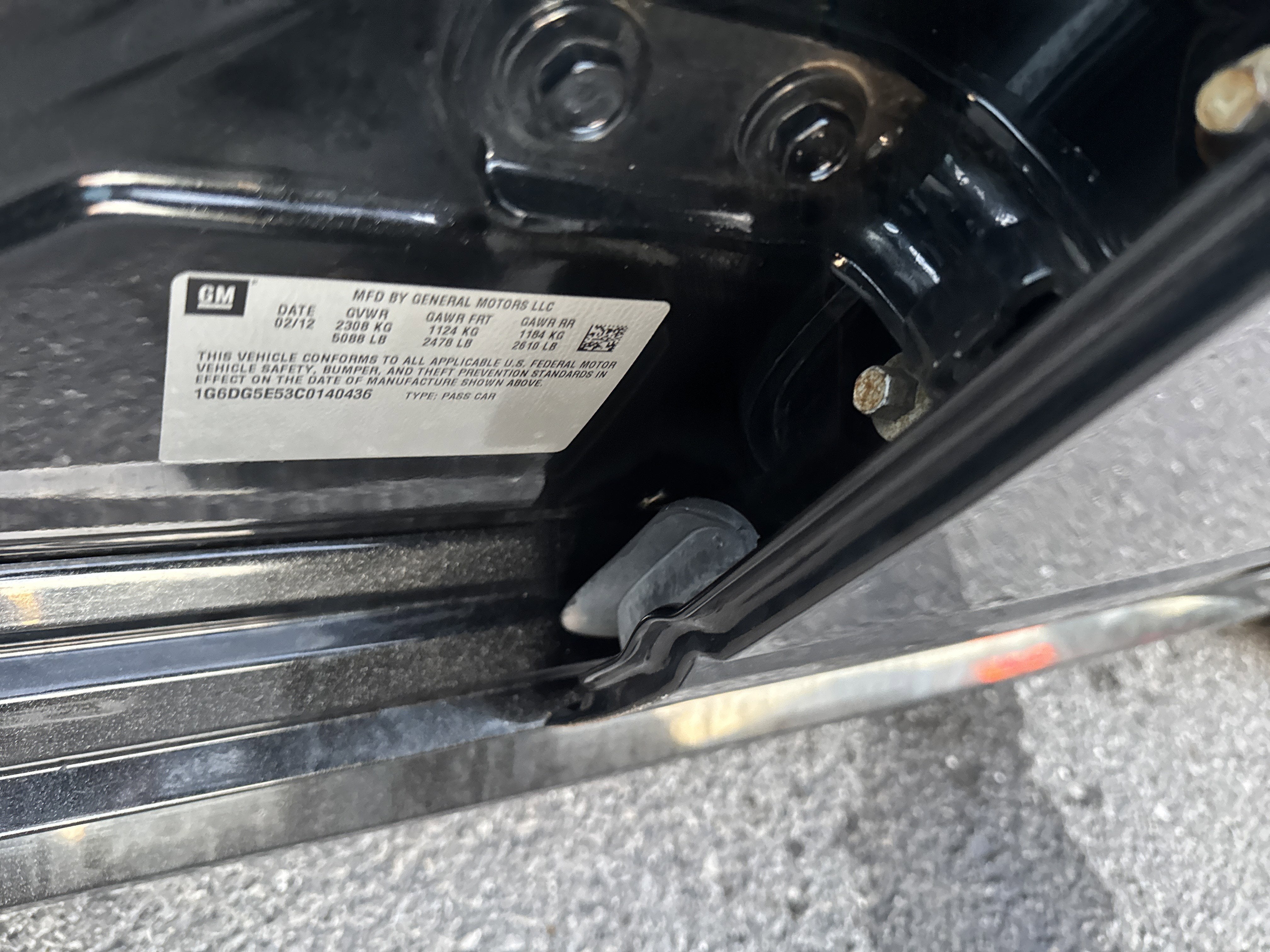 2012 Cadillac CTS LUXURY