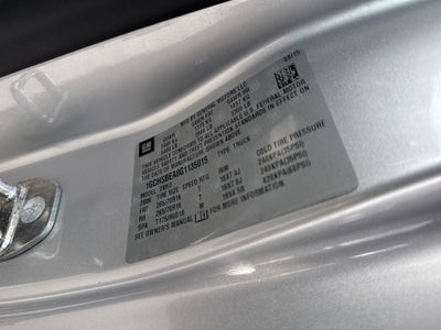 2016 Chevrolet COLORADO WT