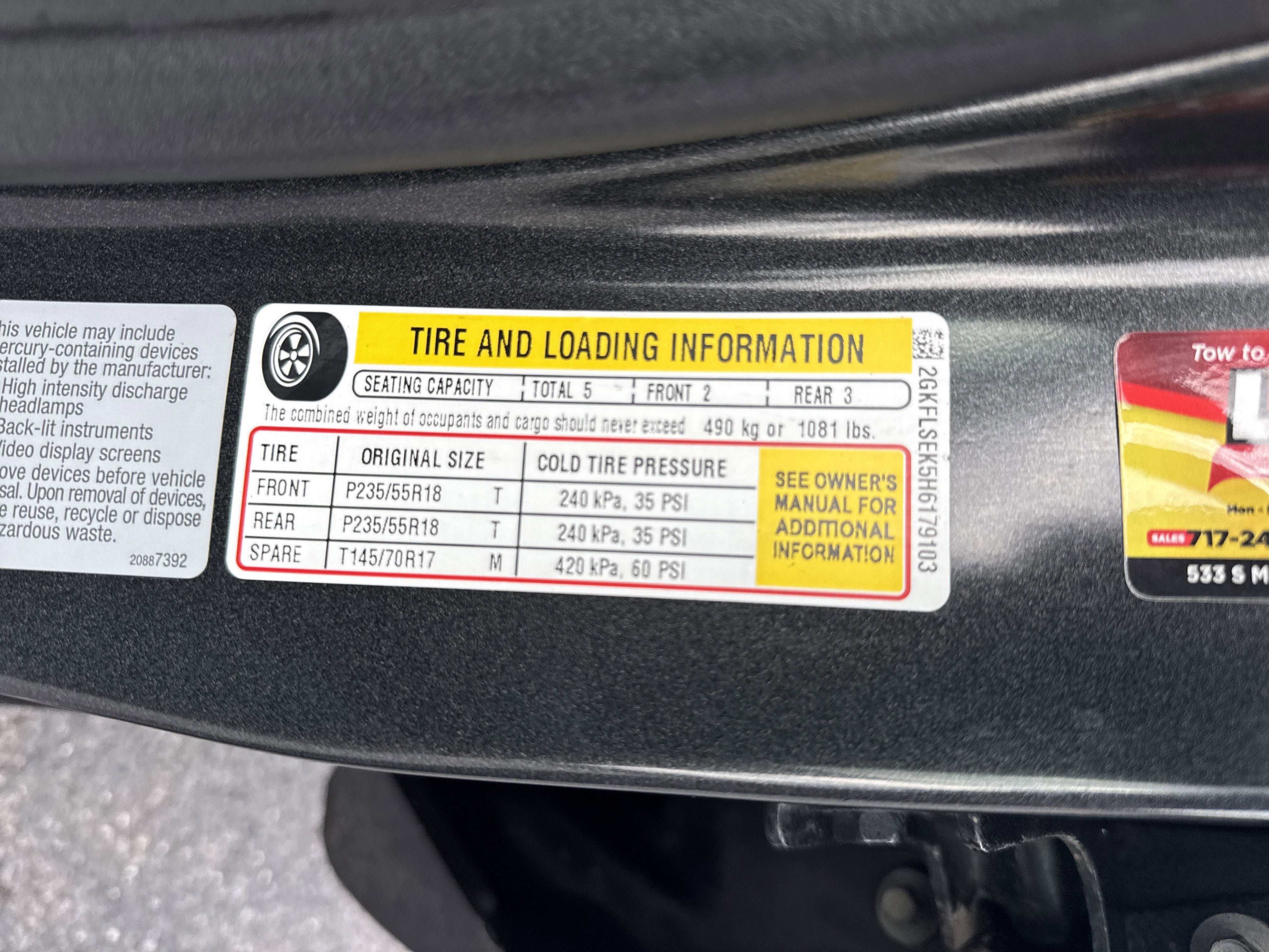 2017 GMC TERRAIN SLE