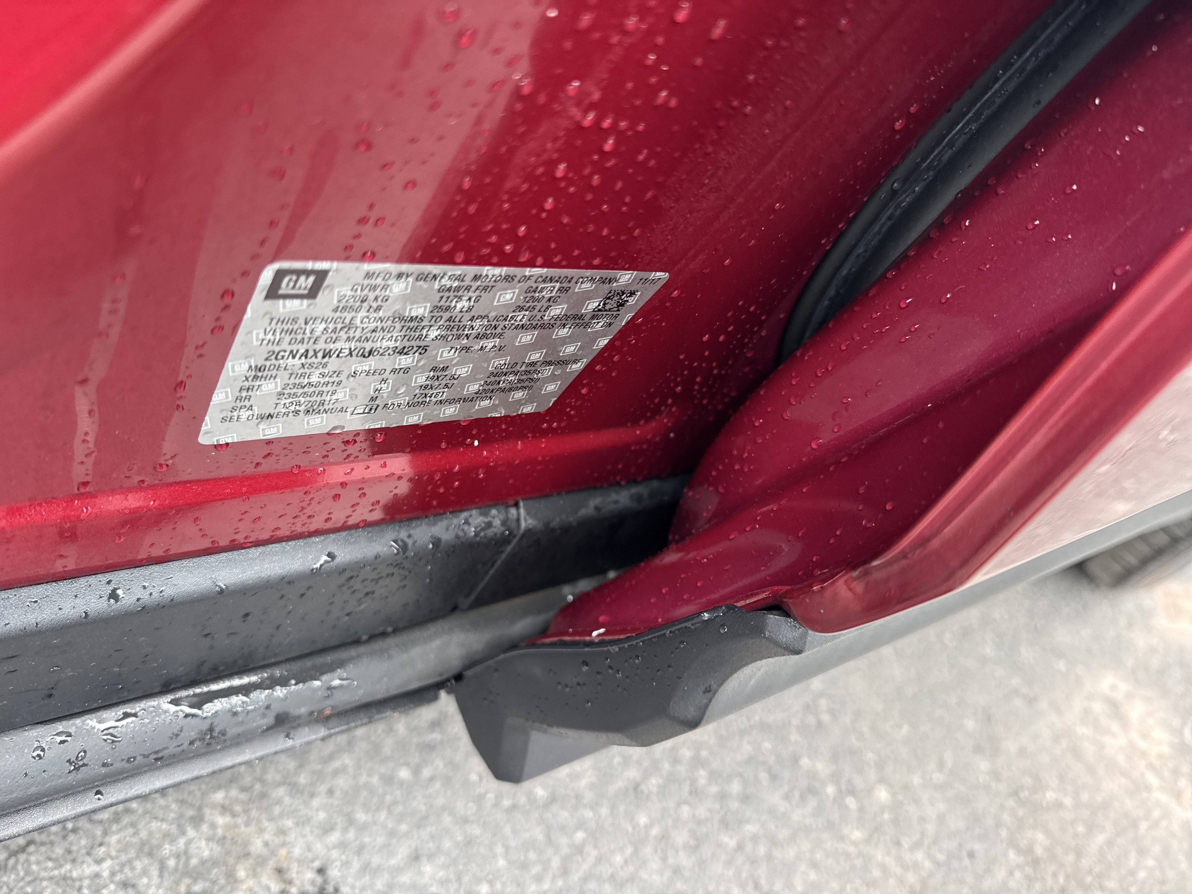 2018 Chevrolet EQUINOX PREMIER