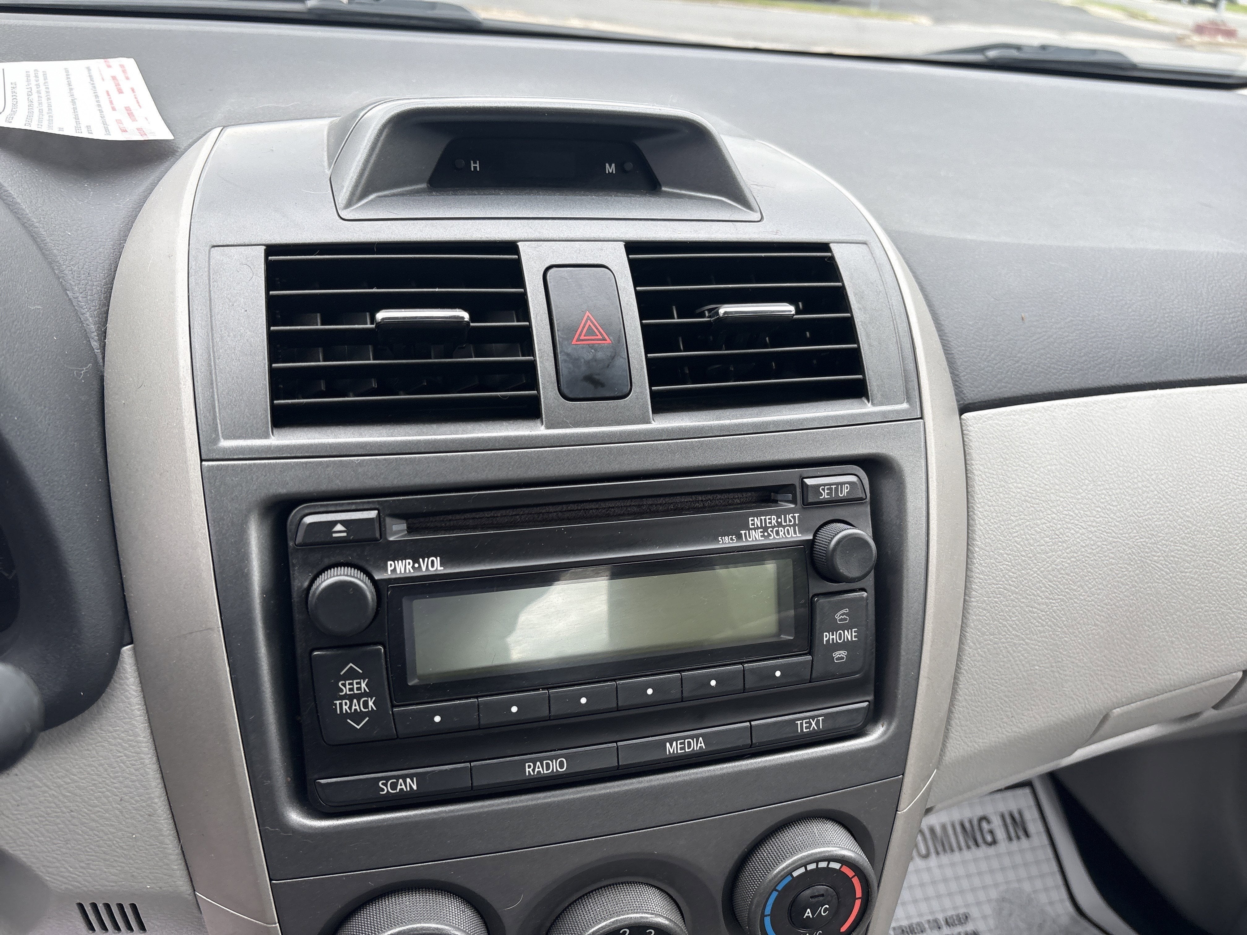 2012 Toyota COROLLA LE