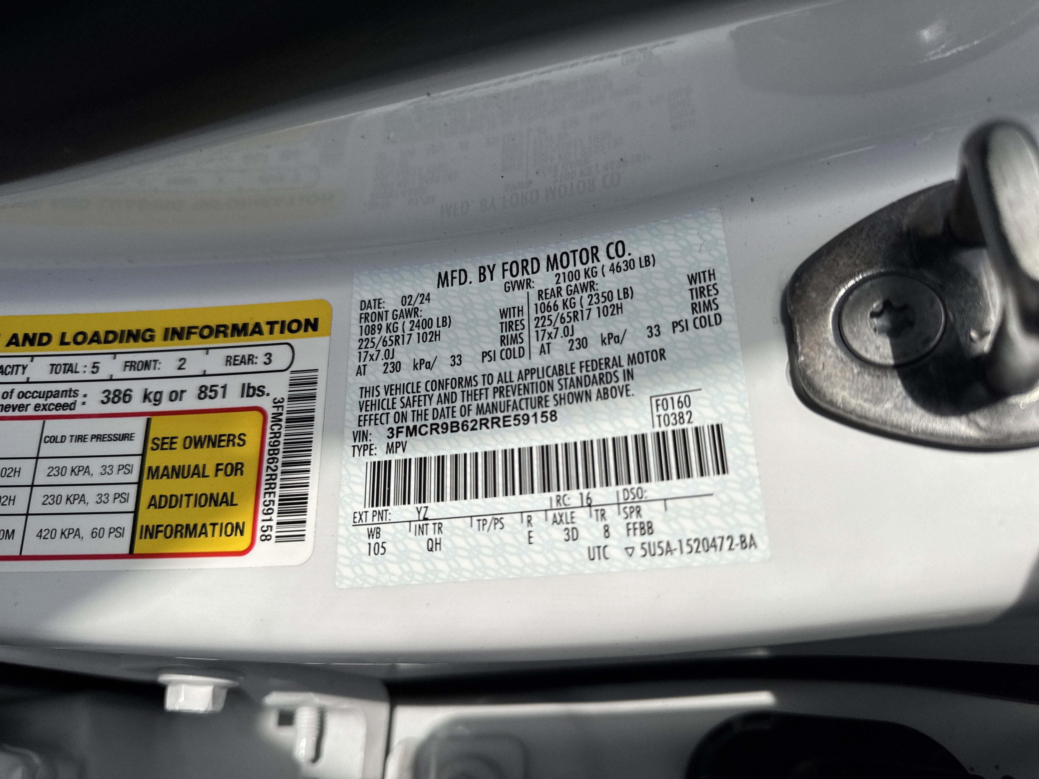 2024 Ford BRONCO SPORT BIG BEND