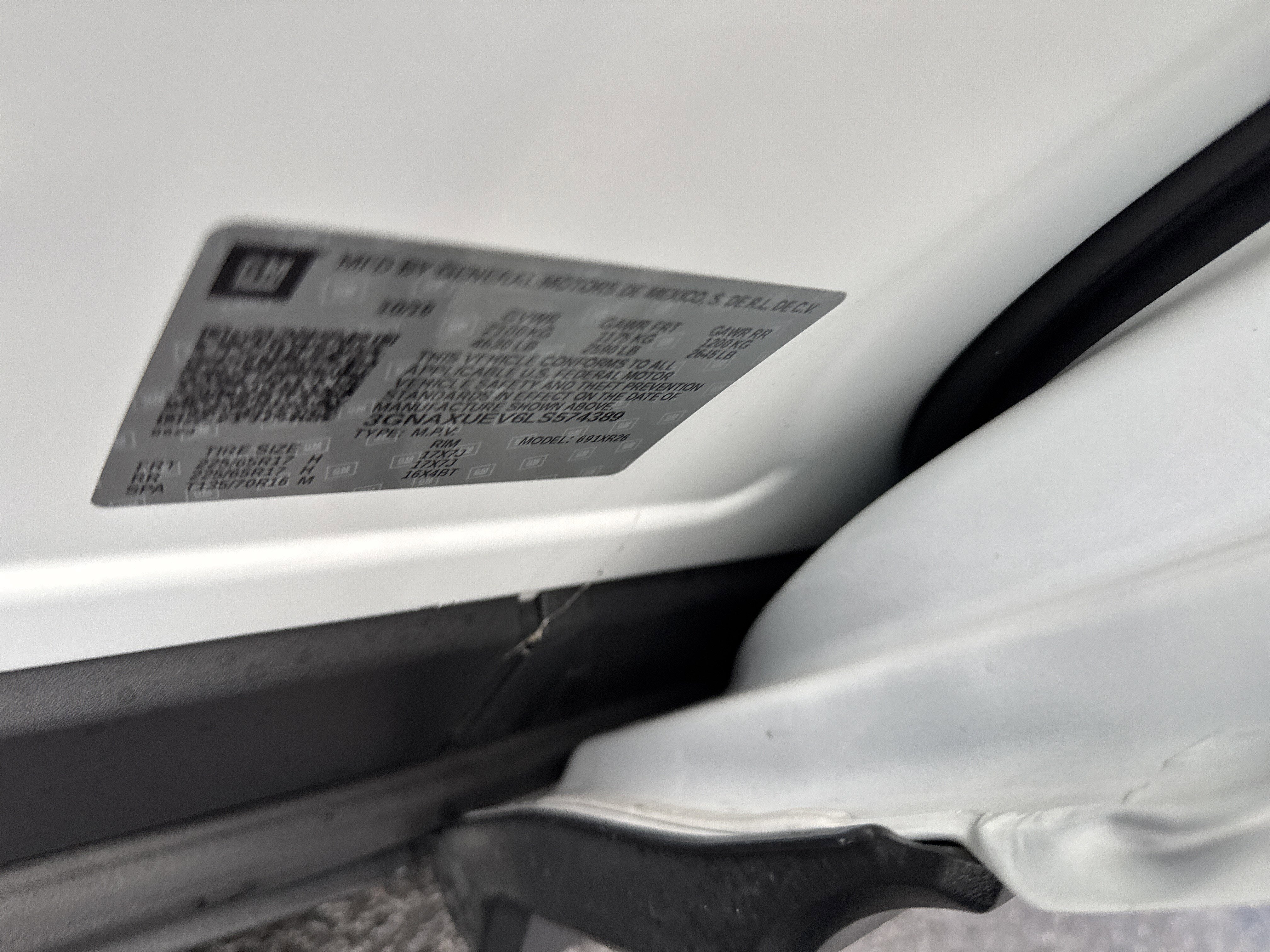 2020 Chevrolet EQUINOX LT