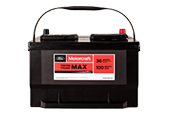 MOTORCRAFT® TESTED TOUGH® MAX BATTERIES